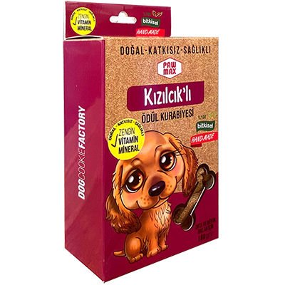 Pawmax Kızılcıklı Orta Ve Büyük Irk Köpek Ödül Kurabiyesi 180 Gr