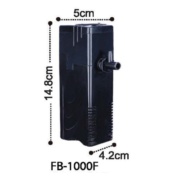 Dophin FB 1000F Akvaryum İç Filtre 300 L/h