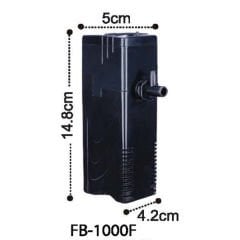Dophin FB 1000F Akvaryum İç Filtre 300 L/h