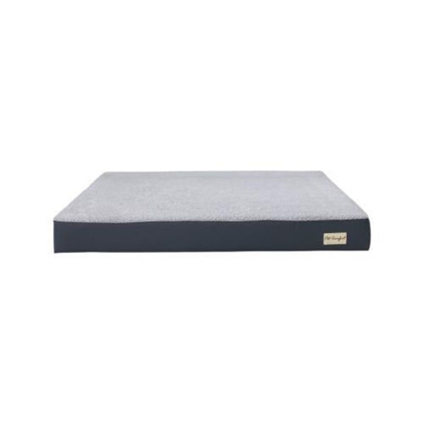 Pet Comfort Lima Ortopedik Peluş Kedi ve Köpek Yatağı Gri Large 110x75x12 Cm