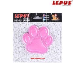 Lepus Ağız ve Diş Sağlığı İçin Pati Köpek Oyuncağı Pembe 13x7h cm