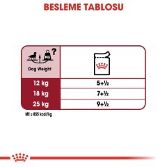 Royal Canin Medium Adult Orta Irk Yetişkin Köpekler İçin Parça Etli Yaş Mama 140 gr X 10 Adet