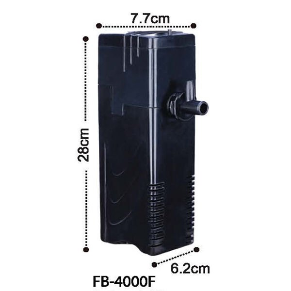 Dophin FB 4000 Akvaryum İç Filtre 600 L/h