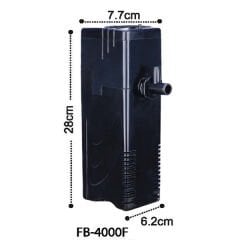 Dophin FB 4000 Akvaryum İç Filtre 600 L/h