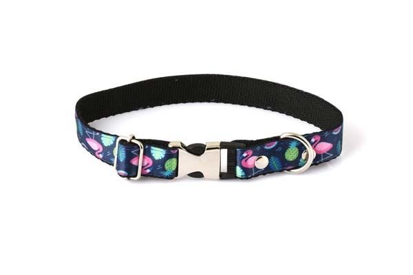 Petzz Flamingo Desenli Köpek Boyun Tasması 2x15-25 Cm