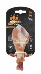 M-Pets Carnivore But Şeklinde Pastırma Aromalı Kauçuk Köpek Oyuncağı 12.4x6.1x3.5 Cm Turuncu