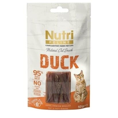 Nutri Feline Tahılsız Ördekli Kedi Ödülü 50 Gr