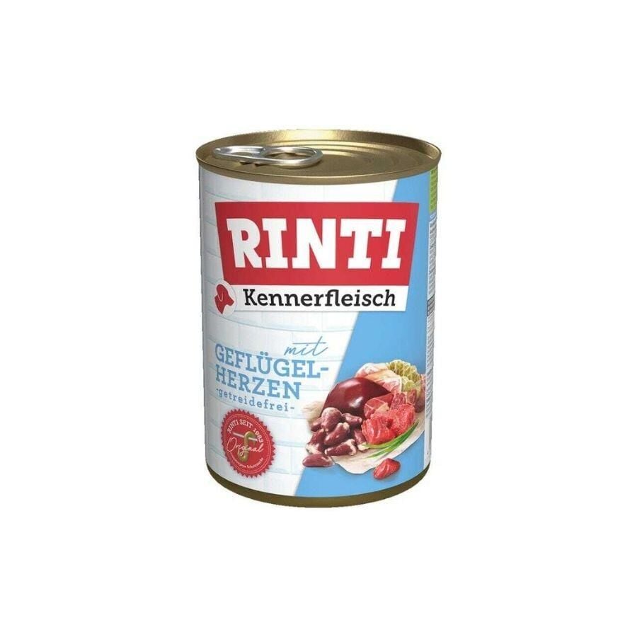 RINTI Tahılsız Yürekli Gurme Yetişkin Köpek Konservesi 400 Gr