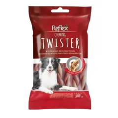 Reflex Chewing Dog Twister Av Hayvanlı Köpek Ödül Maması 1 Adet 100 Gr