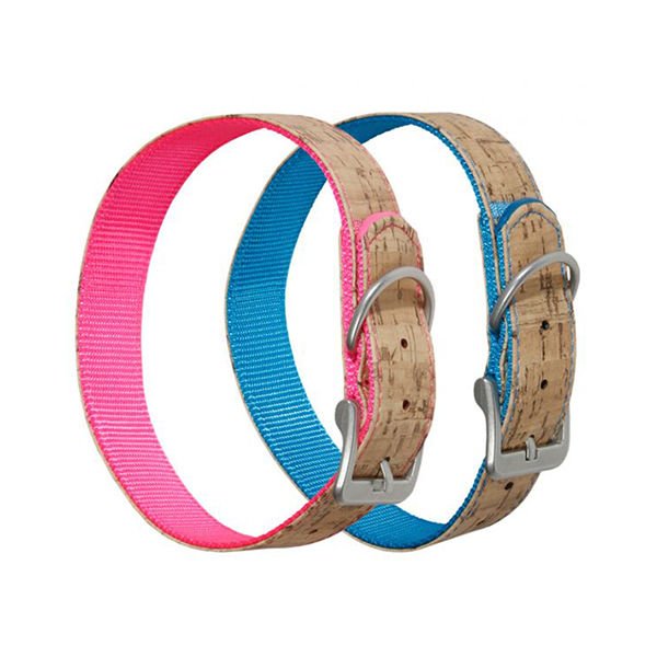 Karlie Mantarlı Köpek Boyun Tasması Pembe 30 Mm 60 Cm