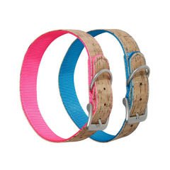 Karlie Mantarlı Köpek Boyun Tasması Pembe 30 Mm 60 Cm