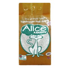 Alice Pudra Kokulu İnce Taneli Kedi Kumu 5 Kg