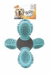 M-Pets Saturn Kauçuk Ödül Hazneli Köpek Oyuncağı 14x13x12 Cm Mavi