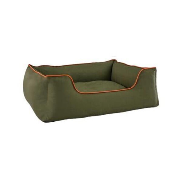 Pet Comfort Alpha Outdoor Kedi ve Köpek Yatağı Haki/Turuncu Large 105x85 Cm