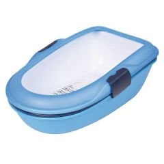 Trixie Elekli Açık Kedi Tuvaleti Mavi 39x22x59 Cm
