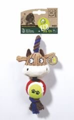 M-Pets Indi Peluş Köpek Oyuncağı 24x13x6 Cm Renkli