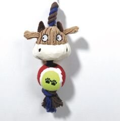 M-Pets Indi Peluş Köpek Oyuncağı 24x13x6 Cm Renkli