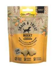 Gimdog Böcek Larvalı Ve Yer İgdeli Köpek Ödül Bisküvisi 125 Gr