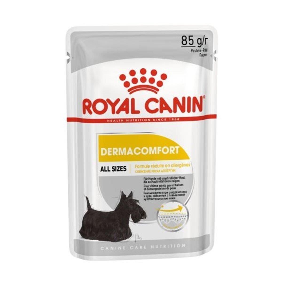 Royal Canin CCN Dermacomfort Pouch Deri Hassasiyetli Yetişkin Köpek Konservesi 85 gr