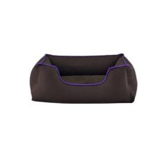 Pet Comfort Alpha Outdoor Kedi ve Köpek Yatağı Kahverengi/Mor Medium 80x65 Cm