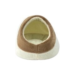 Pet Comfort Nest Mira Kedi ve Köpek Yatağı Ekru/Kahverengi 40x40 Cm