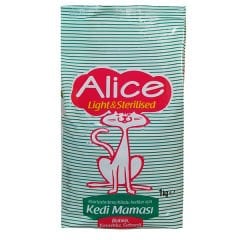 Alice Light Kısırlaştırılmış Somon Ve Karidesli Yetişkin Kedi Maması 12 Kg