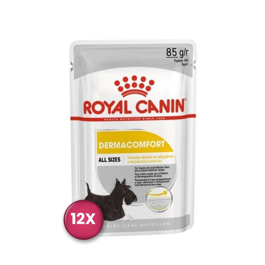 Royal Canin CCN Dermacomfort Pouch Deri Hassasiyetli Yetişkin Köpek Konservesi 85 gr x 12 Adet