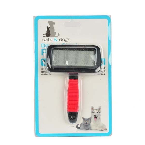 Petpretty Zm-1027XL İnce Uçlu Kırmızı Kedi Köpek Tarağı Xl