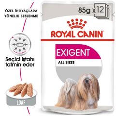 Royal Canin CCN Exigent Pouch Seçici Yetişkin Köpek Konservesi 85 gr