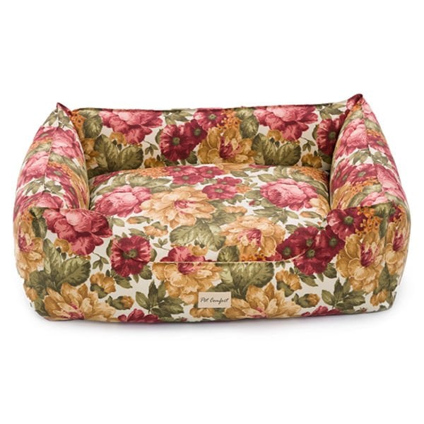 Pet Comfort Alpha Merta Köpek Yatağı Kırmızı/Sarı Large 85x105 Cm