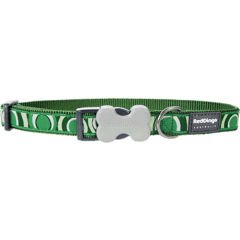 Red Dingo Circadelic Desenli Köpek Boyun Tasması Yeşil 25 Mm