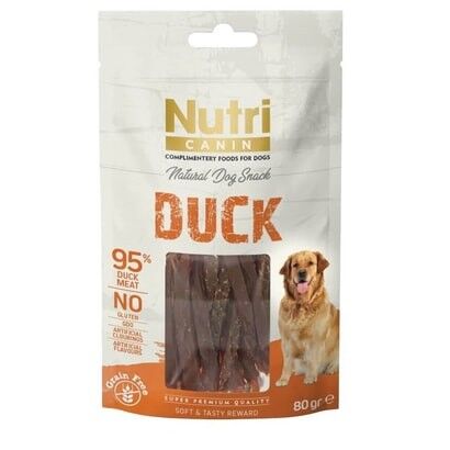 Nutri Canin Tahılsız Ördekli Köpek Ödülü 80 gr