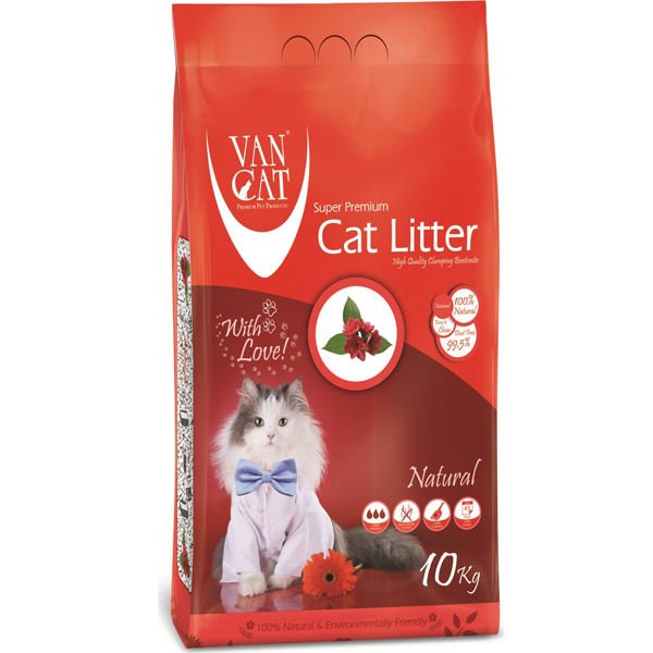 Vancat Natural Kokusuz Kedi Kumu 10 Kg