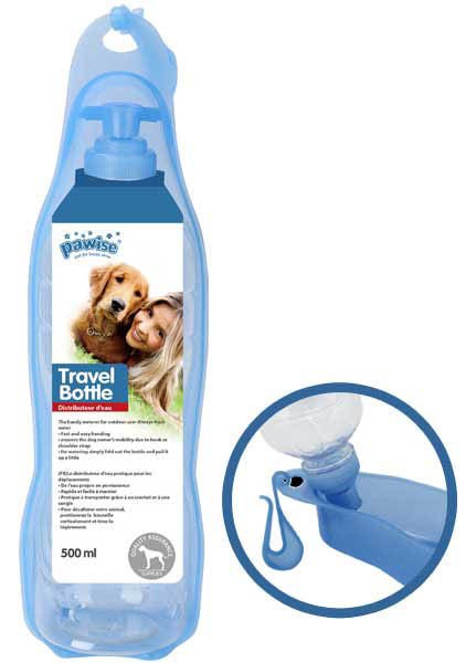 Pawise Kedi ve Köpekler için Seyahat Suluğu 500 Ml