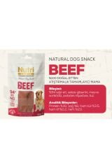 Nutri Canin Sığır Etli Tahılsız Köpek Ödülü 80 Gr