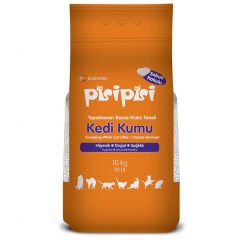 Pisi Pisi Sabunlu Topaklanan Bentonit Kedi Kumu Kalın 10 Kg