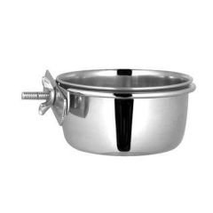 Euro Dog CCCCP Çelik Köpek Mama ve Su Kabı Vidalı Askılı 5 Oz 7.5 Cm