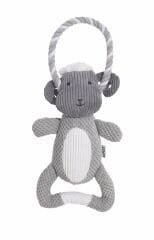 M-Pets Eco Chewtopia Koyun Peluş Kedi ve Köpek Oyuncağı 35x19x8 Cm Gri