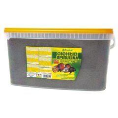 Tropical Cichlid Spırulına Sticks Cichlid Balıkları için Spırulına Algli Çubuk Balık Yemi Medium 10 Lt 3.6 Kg