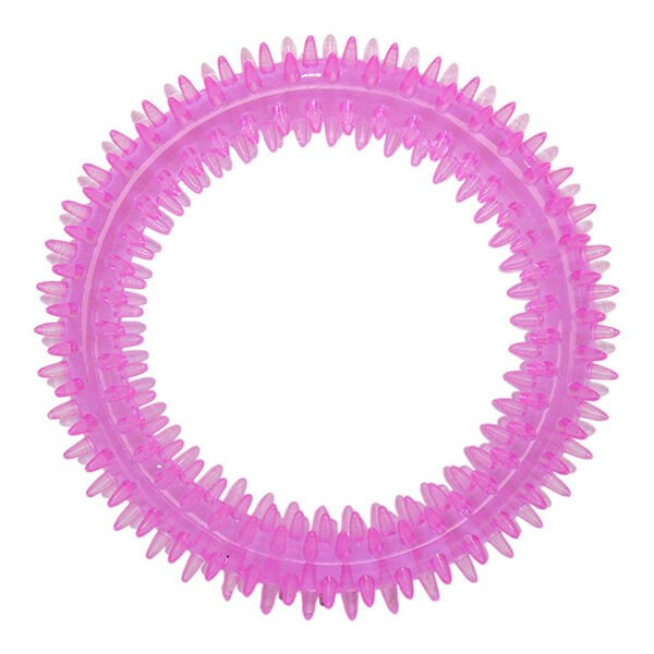 Eastland Plastik Simit Şeklinde Köpek Diş Kaşıma Oyuncağı 12 Cm