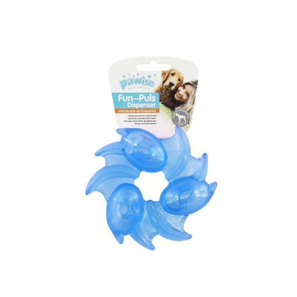 Pawise Flywheels Dispenser Köpek Oyuncağı Mavi Small