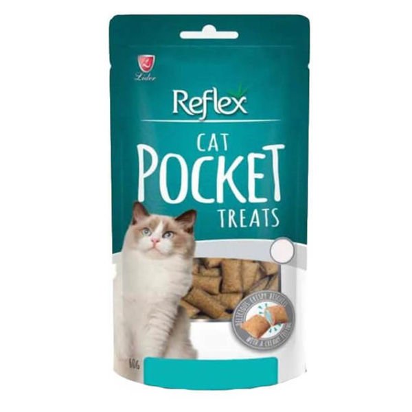 Reflex Tavuklu ve Peynirli Pocket Kedi Ödül Maması 60 Gr