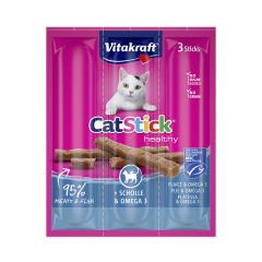 Vitakraft Cat Balık & Omega Stick Kedi Ödül Maması 3x6 Adet 18 Gr
