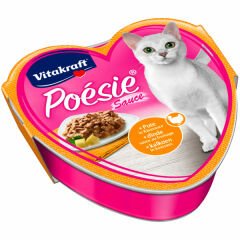 Vitakraft Poesie Peynir Soslu ve Hindili Yetişkin Konserve Kedi Maması 85 Gr