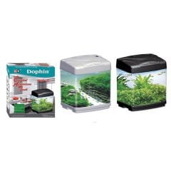 Dophin Plastik Işıklı ve Filtreli Akvaryum Seti 31x20x40 Cm
