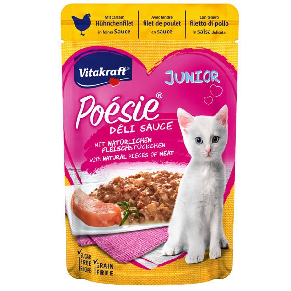 Vitakraft Poesie Tavuklu Pouch Yavru Konserve Kedi Maması 85 Gr
