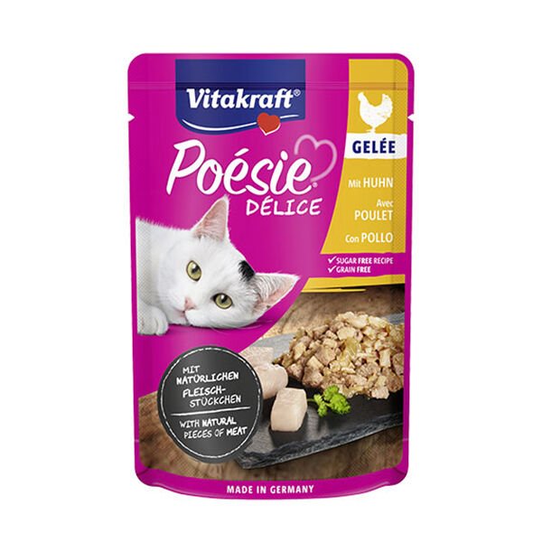 Vitakraft Poesie Delice Tavuklu Yetişkin Konserve Kedi Maması 85 Gr