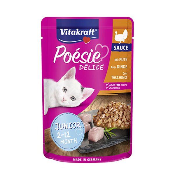 Vitakraft Poesie Delice Hindili Yetişkin Konserve Kedi Maması 85 Gr