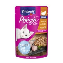 Vitakraft Poesie Delice Hindili Yetişkin Konserve Kedi Maması 85 Gr