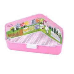 Carno Üçgen Şeklinde Tavşan Tuvaleti Large Pembe